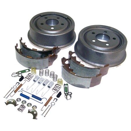 Crown Automotive 1990-95 Yj Wrangler/97-00 Tj Wran/90-00 Xj Chrkee/Mj Comanche W/9In X 2-1/2In Drum Brake Service Kit 52005350KE
